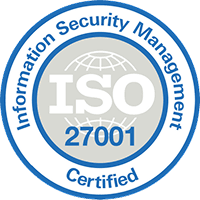 ISO 27001 certified